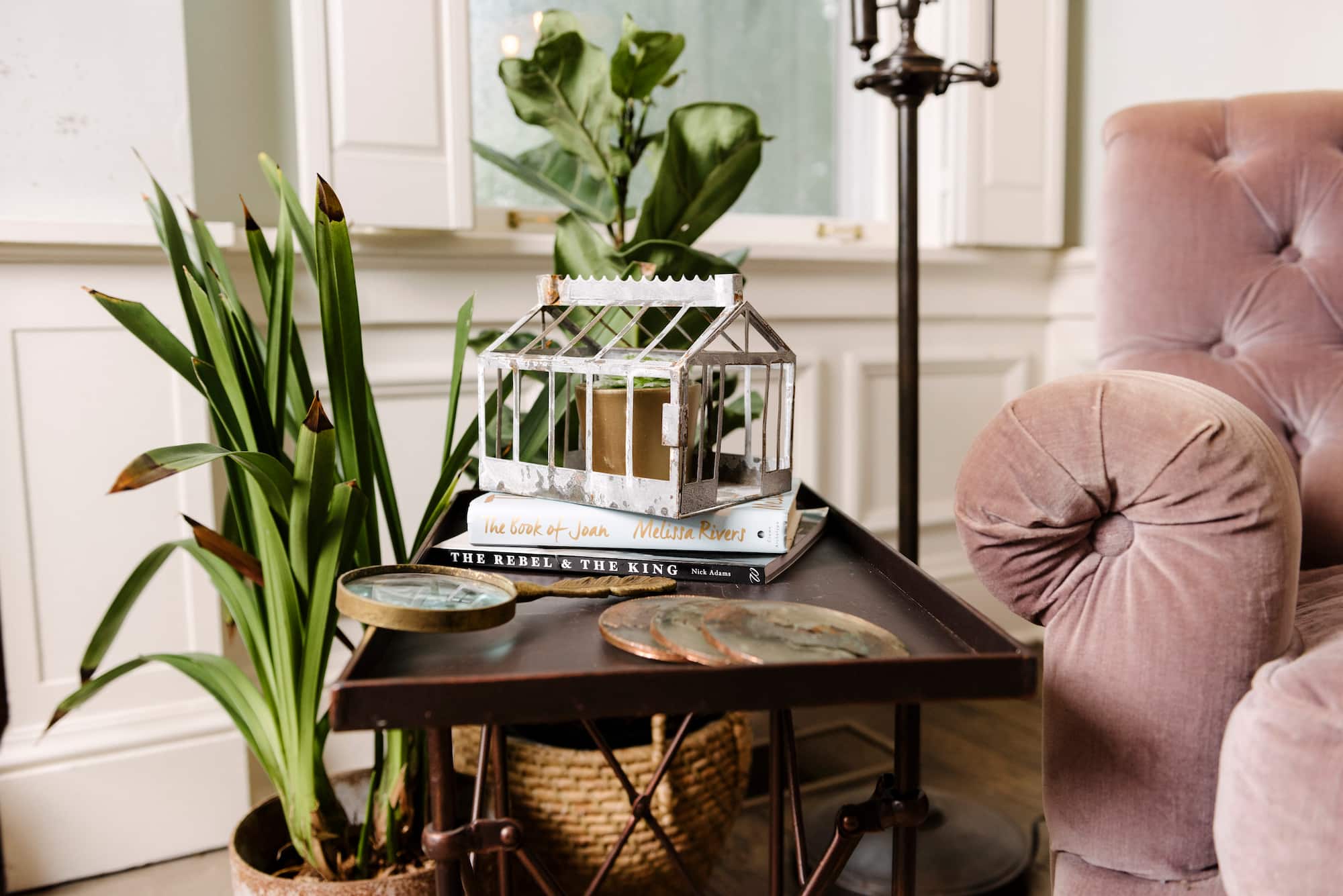 Hello Honey® 20" Metal Rectangle Accent Table